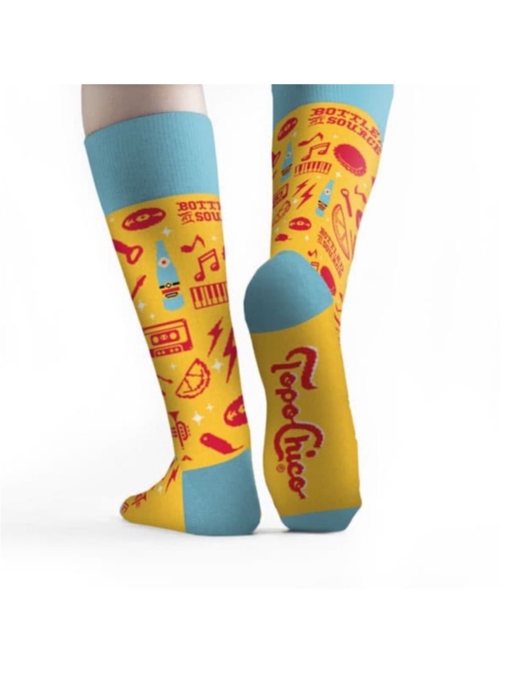 Topo Chico Crew Dress Socks NWT